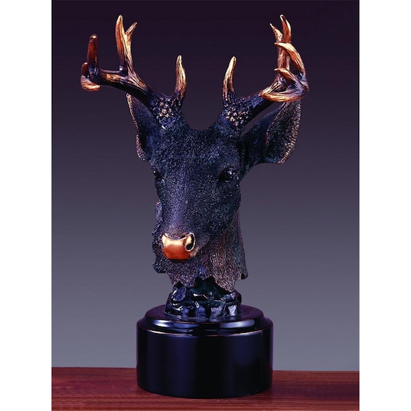 Marian Imports Deer Head Sculpture 7.5 x 11.5 in. 35109 - main